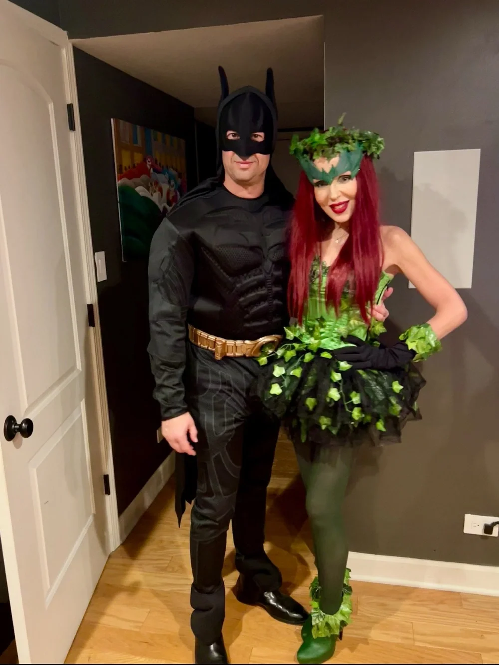 Poison Ivy handmade Halloween costume